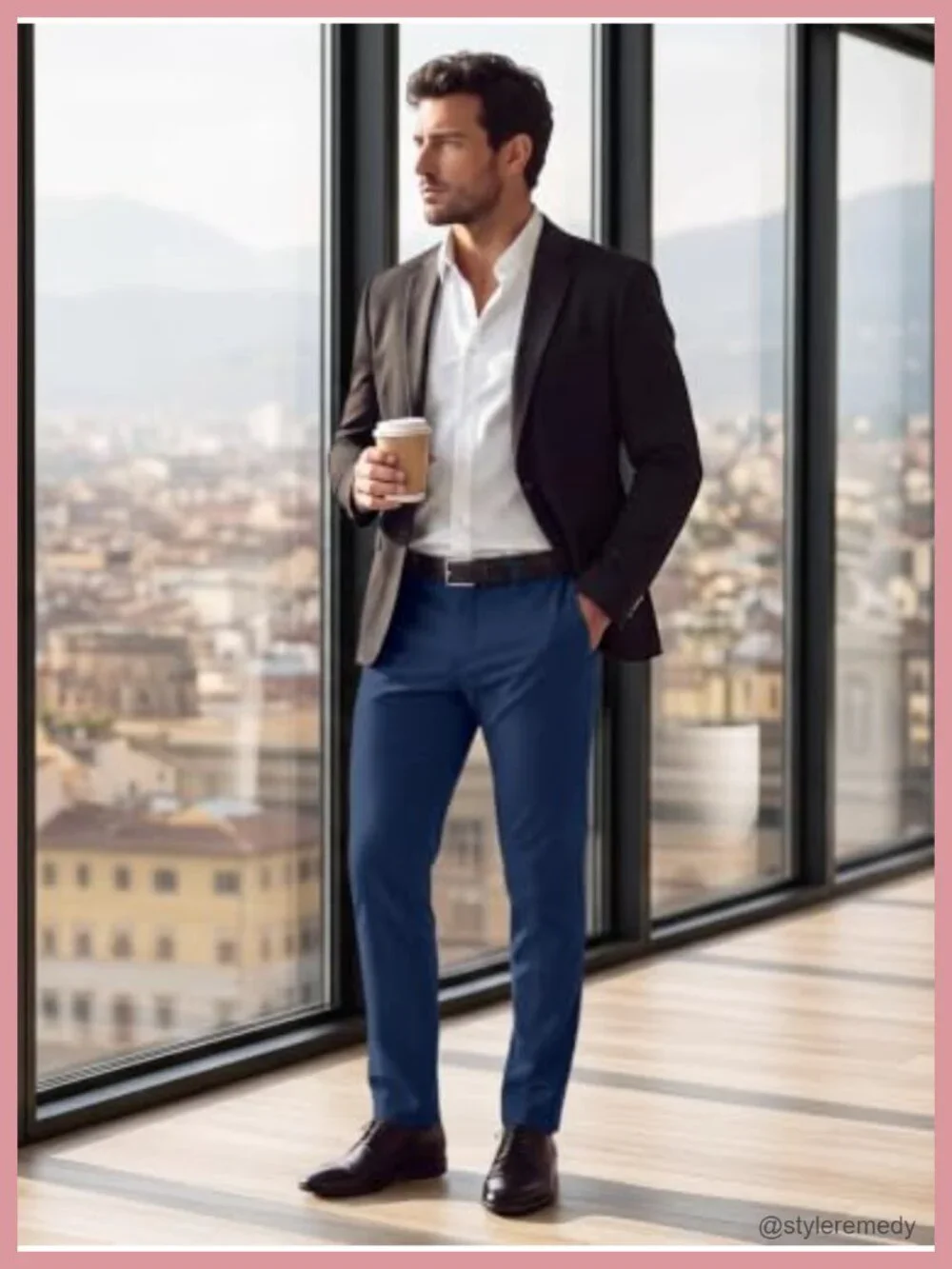 Men's Skinny Dress Pants Stretch Slim Fit Tapered Flat Front Business Casual